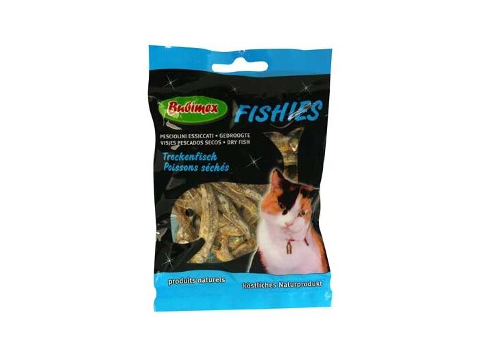 Friandises poisson séchés pour chat -  50g
