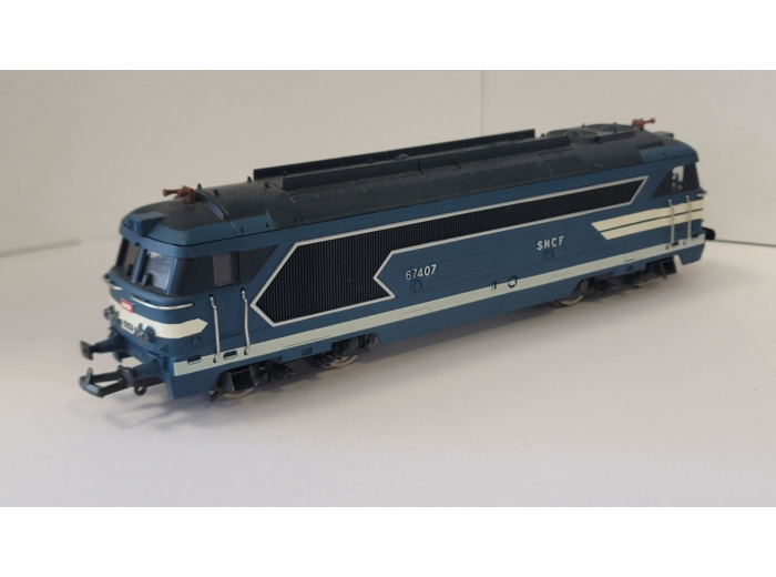 JOUEF 8539 HO LOCOMOTIVE DIESEL BB-67407 SNCF