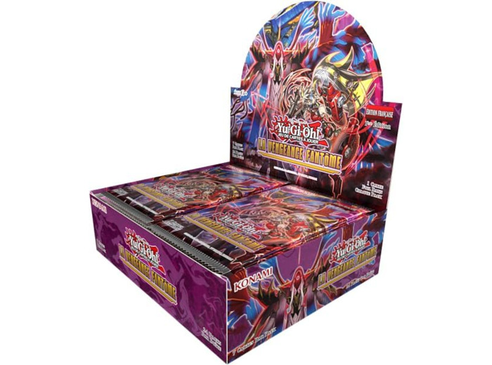 Yu-Gi-Oh! Display de 24 boosters Vengeance Fantôme - Édition française