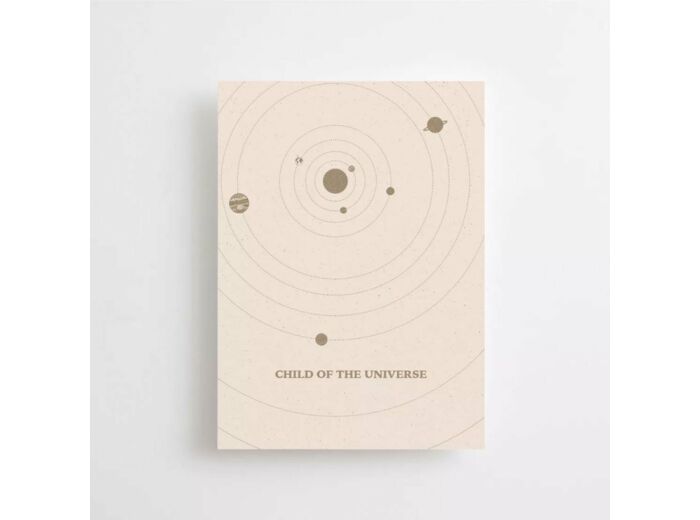 Carte Postale Enfant De L’univers - Anna Cosma