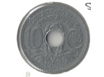 FRANCE 10 CENTIMES LINDAUER .1941. Souligne Tache SUP/NC