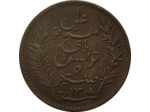 TUNISIE 5 CENTIMES 1891 TTB (Lec71) n2