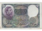 ESPAGNE 50 PESETAS 25/04/1931 TTB+