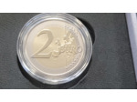 SAINT MARIN 2025 2 EURO MICHEL ANGE B.E POLISSAGE INVERSE