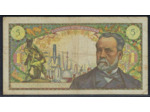 FRANCE 5 FRANCS PASTEUR 5-5-1967 O.60 TB+