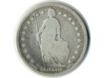 SUISSE 1 FRANC 1877 B TB N2