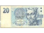 REPUBLIQUE TCHEQUE 20 KORUN 1994 SERIE A07 TTB