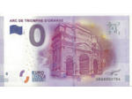 84 ORANGE 2016-1 ARC DE TRIOMPHE D'ORANGE BILLET SOUVENIR 0 EURO NEUF