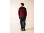 Pull marin rayé Rochefort 100% laine Mérinos SAINT JAMES