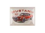 Plaque métal - Ford Mustang 1967 - 30 x 40 cm - Metallic Edition.