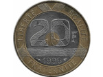 FRANCE 20 FRANCS MONT ST MICHEL 1996 SUP