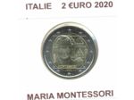 ITALIE 2020 2 EURO COMMEMORATIVE MARIA MONTESSORI SUP