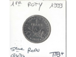 FRANCE 1 FRANC ROTY 1999 TTB+