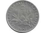 FRANCE 2 FRANCS SEMEUSE 1902 TB+(G532)