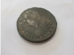 FRANCE LOUIS XVI 2 SOLS FRANÇOIS 1792 I. (Clermont-Ferrand) 22gr52 TB+