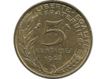 FRANCE 5 CENTIMES LAGRIFFOUL 1967 SUP-