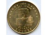 37 INDRE ET LOIRE VILLE DE LOCHES 1 EURO TEMPORAIRE du 11/10 au 11/11/1997 TTB+