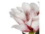Fleur artificielle polyester Flori blanche rose 70cm