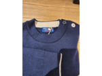 Pull marin en laine Rives