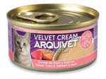 ARQUIVET, Crème velouté de thon & saumon - 80g
