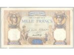 FRANCE 1000 FRANCS CERES ET MERCURE SERIE K.641 26 octobre 1927 TB+