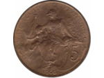 FRANCE 5 CENTIMES DUPUIS 1906 SUP+