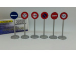 DINKY TOYS 40 LOT DE 6 PANNEAUX DE SIGNALISATION VILLE ATLAS 2008
