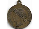 MEDAILLE - FETE NATIONALE 14 JUILLET 1881 TTB