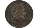 FRANCE 1 FRANC LOUIS PHILIPPE I tête laurée 1848 A (Paris) TTB+ (G453)