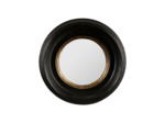 Miroir convexe rond noir 16x16x16cm