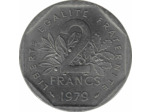 FRANCE 2 FRANCS ROTY 1979 SUP