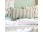Atmosphera - Coussin Groove 58x38cm rayé Vert