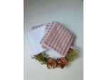 10 Lingettes de Toilette motif Rayé