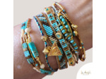 BRACELET MANCHETTE SATIS