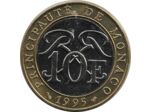 MONACO 10 FRANCS 1995 BU