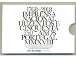 PORTUGAL 2018  2 EURO COMMEMORATIVE 250 ANS IMPRESA NACIONAL B.E