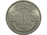 FRANCE 1 FRANC MORLON ALUMINIUM 1958 SUP/NC (G473b) n1