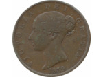 ILE DE MAN 1/2 PENNY VICTORIA 1839 TB+ N2
