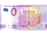ITALIE 2020-1 MONASTERO DELLA CERTOSA DI PAVIA (ANNIVERSAIRE) BILLET 0 EURO