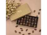 28 Pralinés - Noir & lait