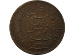 TUNISIE 5 CENTIMES 1891 TTB (Lec71) n1