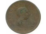 GRANDE BRETAGNE 1/2 PENNY GEORGES III 1807 TB