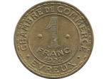 27 EURE - EVREUX 1 FRANC 1922 SUP-