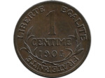 FRANCE 1 CENTIME DUPUIS 1904 SUP
