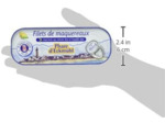 Maquereaux filets citron hyposode 130g Phare d Eckmühl