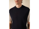 Pull Cancale sans manches 100% laine SAINT JAMES