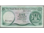 ECOSSE 1 POUND 3-5-1977 B27 TTB (W336)