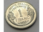 FRANCE 1 FRANC MORLON ALUMINIUM 1958 SUP/NC (G473b) n1