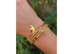 BRACELET MULTIRANGS NEW LIFE GOLD