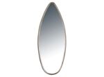 Miroir ovale en aluminium doré 47x4x119cm